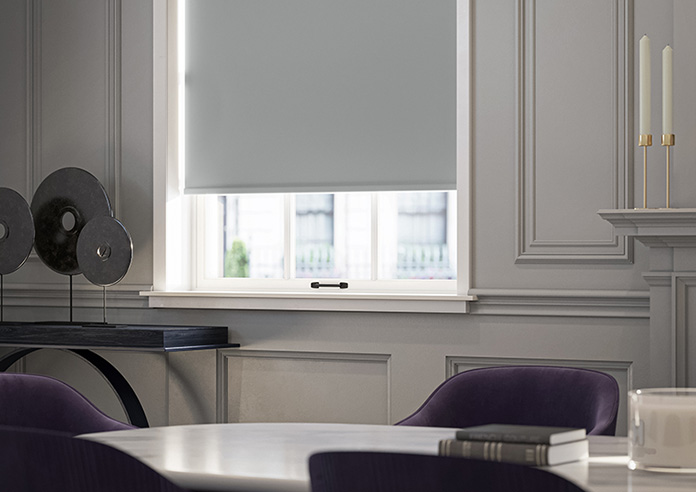 Palermo (Blackout), Graphite - Twist&Fit Roller Blind - Image 5